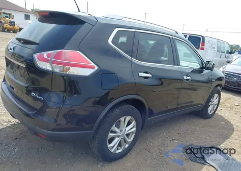 2016 Nissan Rogue Sl from USA, damaged, VIN KNMAT2MV6GP731711